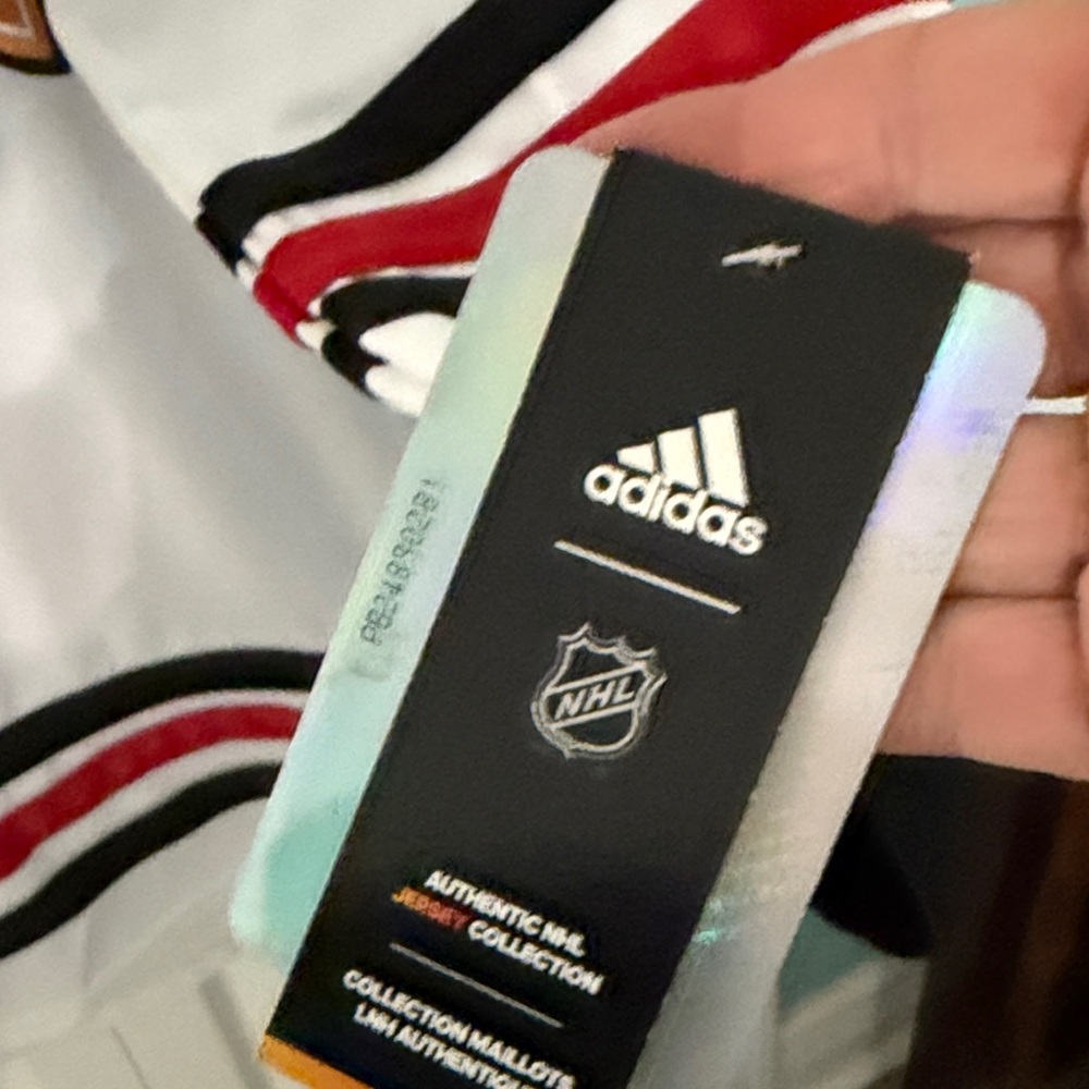 Adidas White blackhawks Jersey TOEWS #19. NWT - Picture 4 of 13